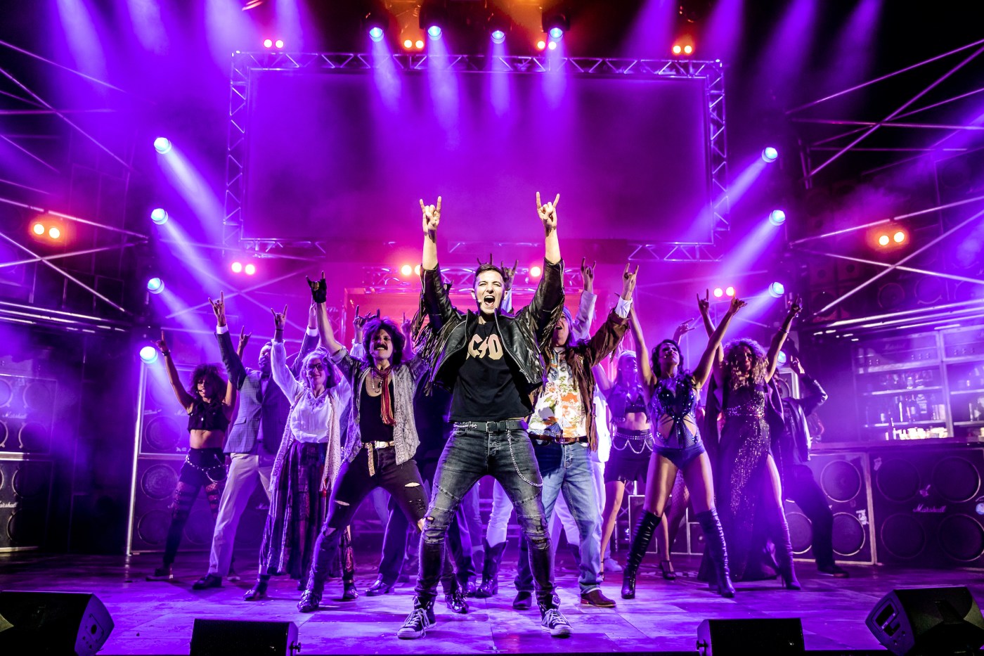 The Theatre Twittic Reviews - ROCK OF AGES UK Tour - credit Richard Davenport