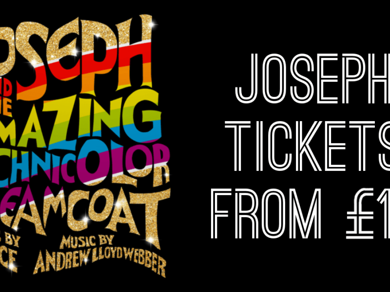Go Go Go Joe! Tickets from £10 to see Joseph At The London&nbsp;Palladium